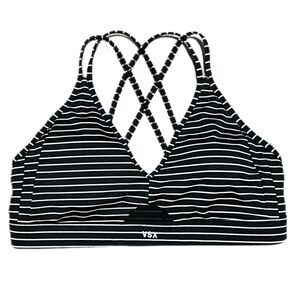 Victorias Secret Vsx Strappy back padded with removable padding sport bra L